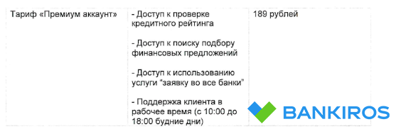 Тариф Премиум