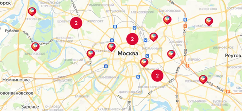 Терминалы МКБ для перевода денег на карту москвича (скриншот с mkb.ru)