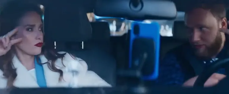 Наталия Орейро в рекламе ВТБ, кадр из видео