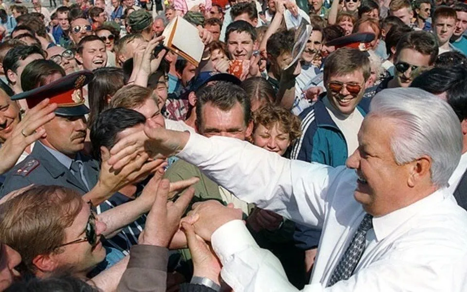 Ельцин на выборах 1996 года