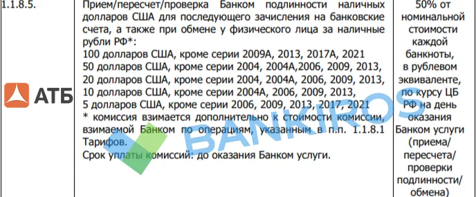Комиссии и скидки для «старых» долларов: банки избавляются от валюты?