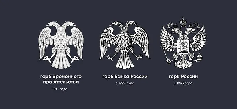 Гербы РФ, ЦБ