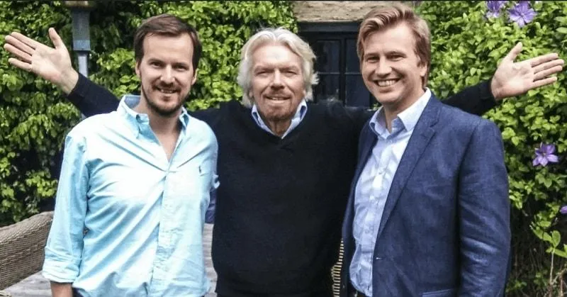 Таавет Хинрикус и Кристо Каарманн благословлены Ричардом Брэнсоном