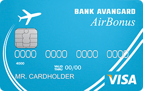Карта Airbonus Visa от банка Авангард